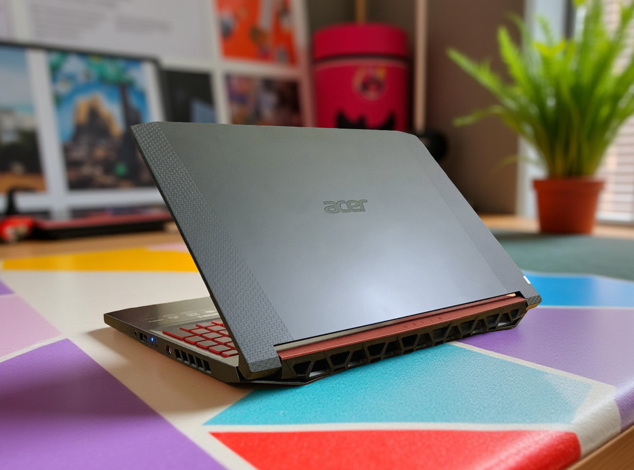 LAPTOP ACER NITRO 5 AN515 43 RYZEN 5 3550H GTX 1650 4GB LED ĐỎ CHUYÊN GAME ĐỒ HỌA GIÁ RẺ1