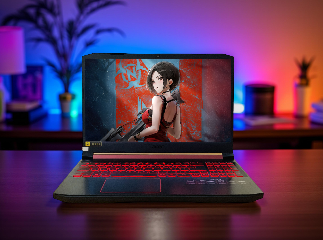 LAPTOP ACER NITRO 5 AN515 43 RYZEN 5 3550H GTX 1650 4GB LED ĐỎ CHUYÊN GAME ĐỒ HỌA GIÁ RẺ3