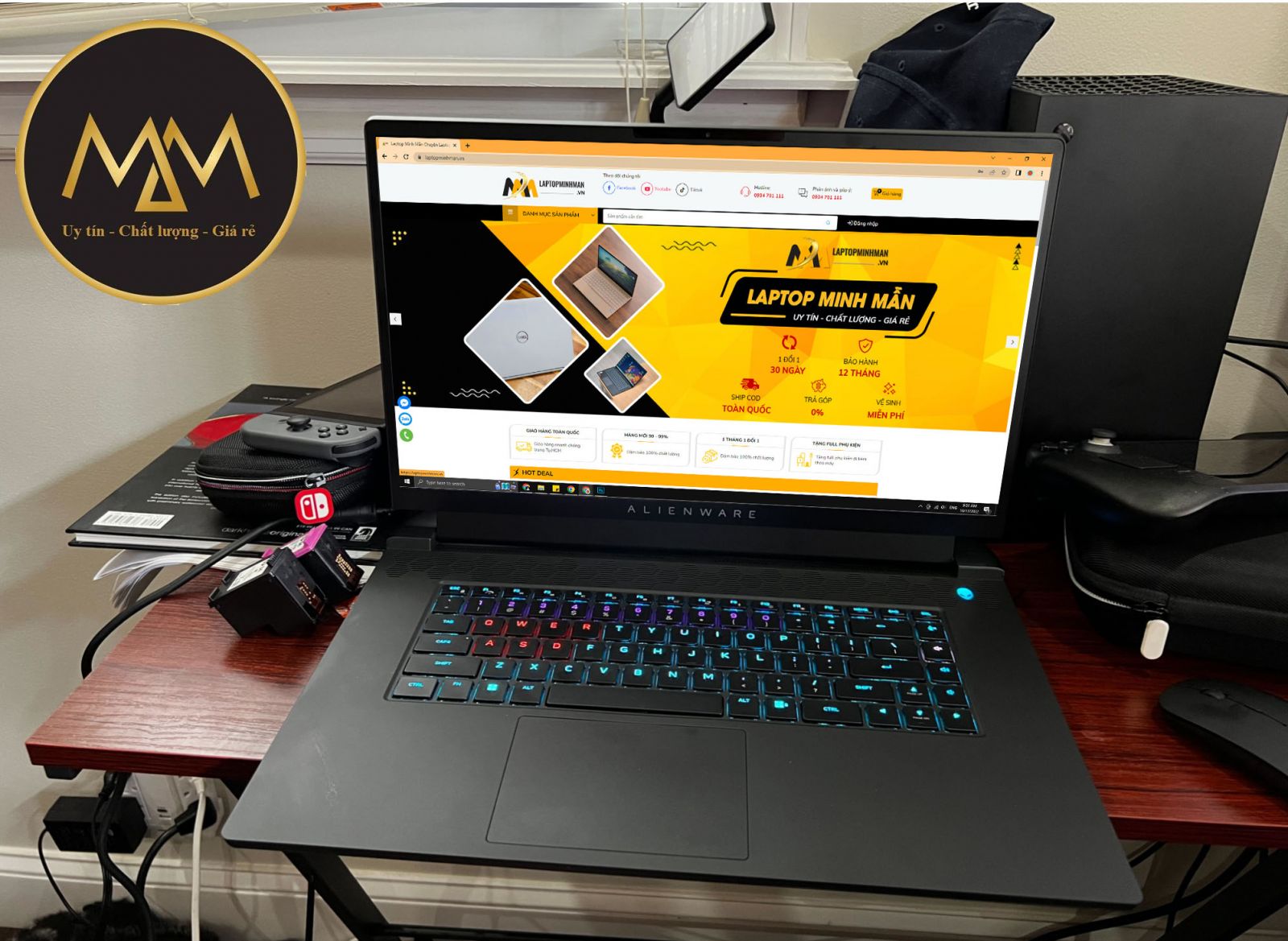 DELL ALIENWARE M17 R5 2022 RYZEN 9 6900HX
