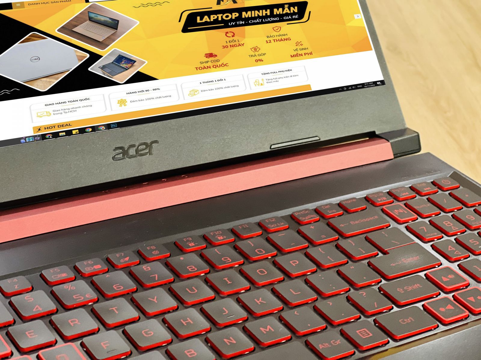 ACER NITRO 5 GAMING AN515 43 R5 3550H
