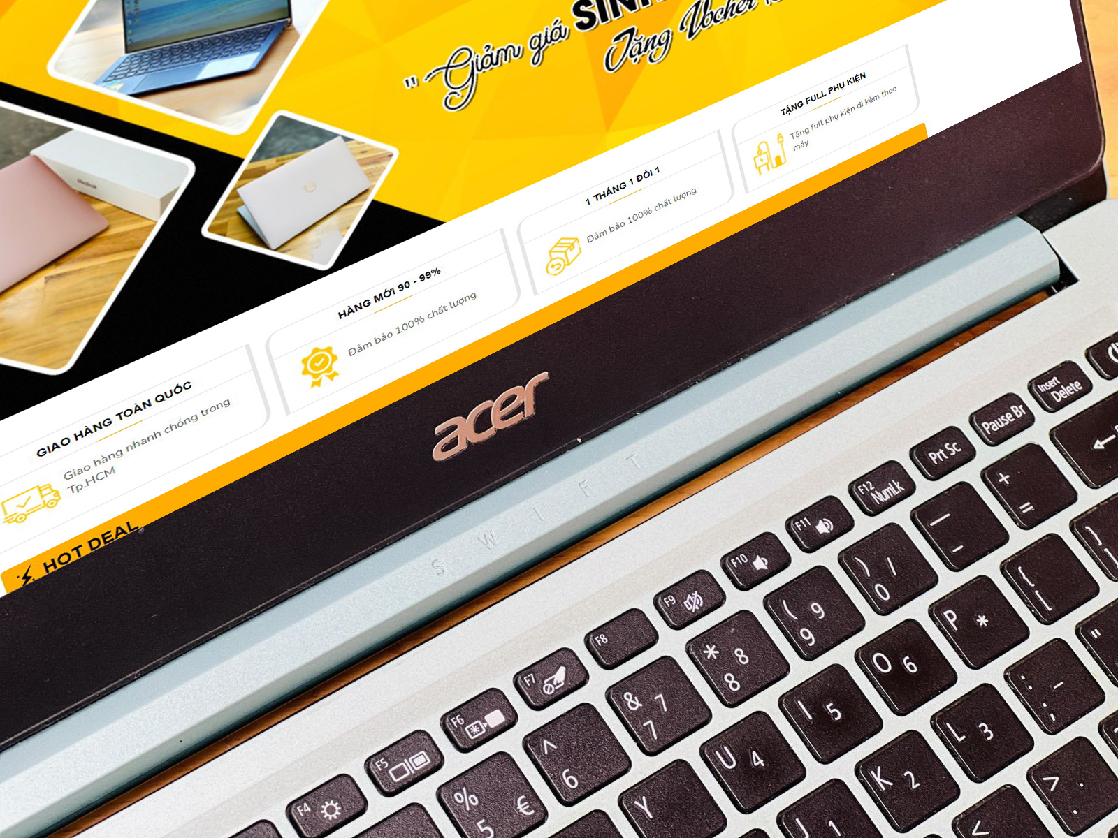 ACER SWIFT 1 SF114 N5000 GIÁ RẺ