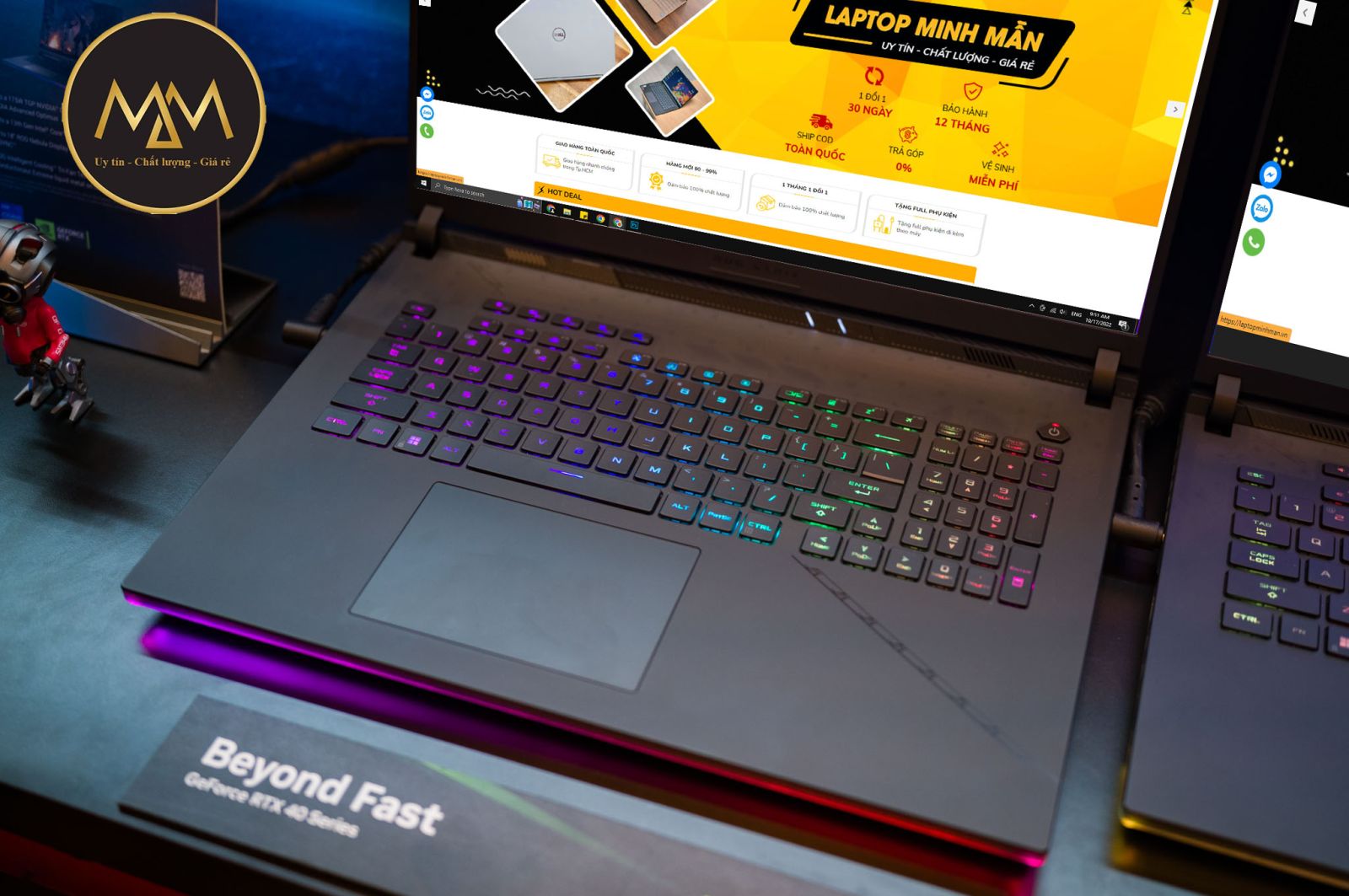 Asus Rog Strix G18 G814 I9 13980HX/ RAM 16GB SSD 1TB/ TRÀN VIỀN 18INCH/ RTX 4080 12GB/ GAMING ĐỒ HỌA/ GIÁ RẺ