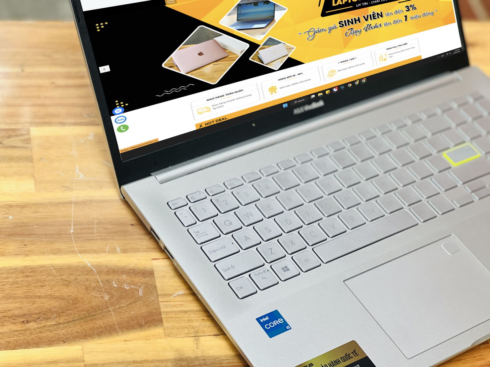 Asus Vivobook A515EA OLED i5 1135G7/ SSD512G/ 15.6inch Oled/ Viền Mỏng/ Full Phím Số/ Giá rẻ