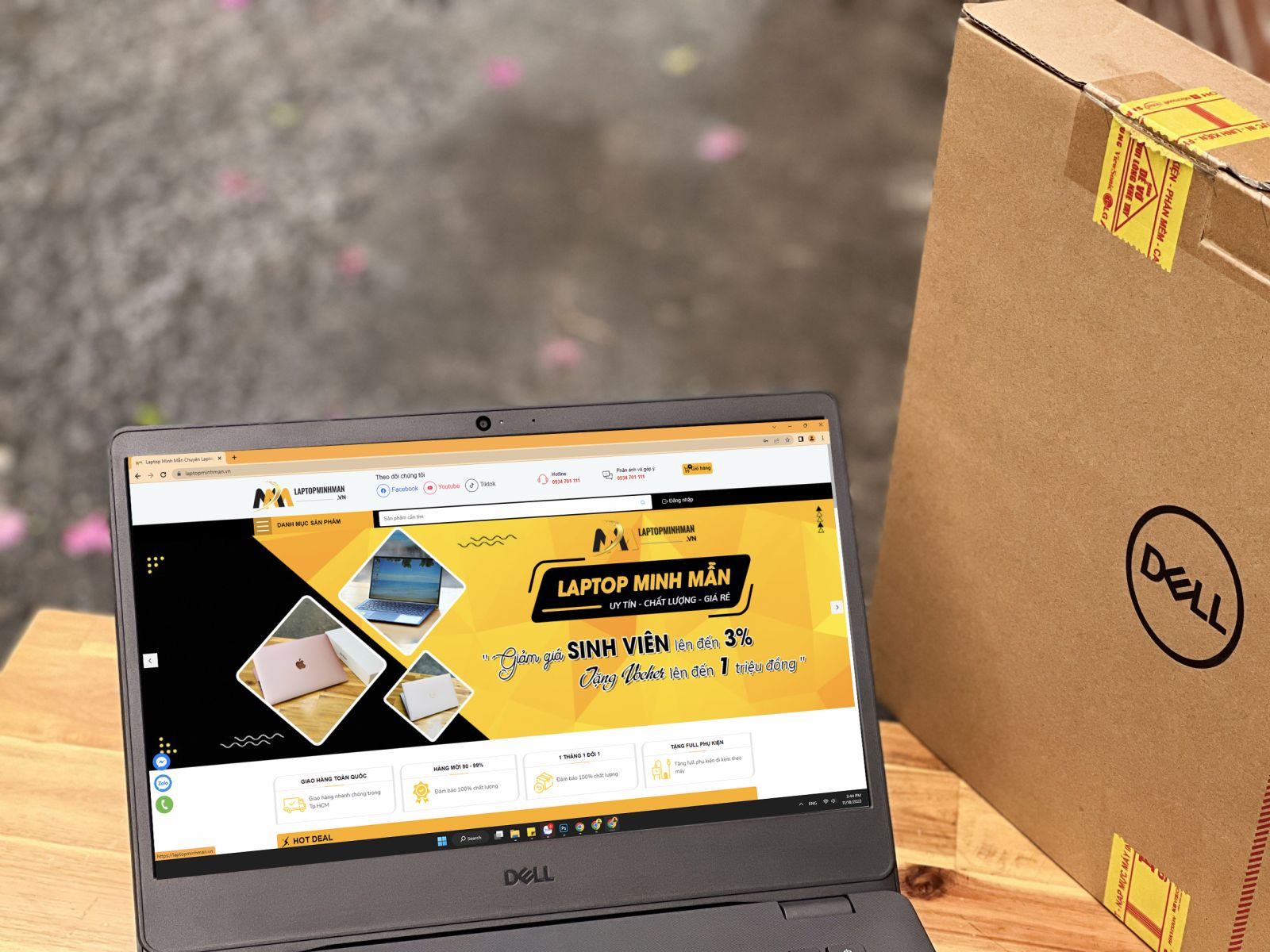 Dell Vostro V3450 Ryzen 5 3500U/ Ram8G/ SSD512/ Vga AMD Radeon/ Chuyên Game Đồ Họa/ 14inch Full HD/ Giá rẻ