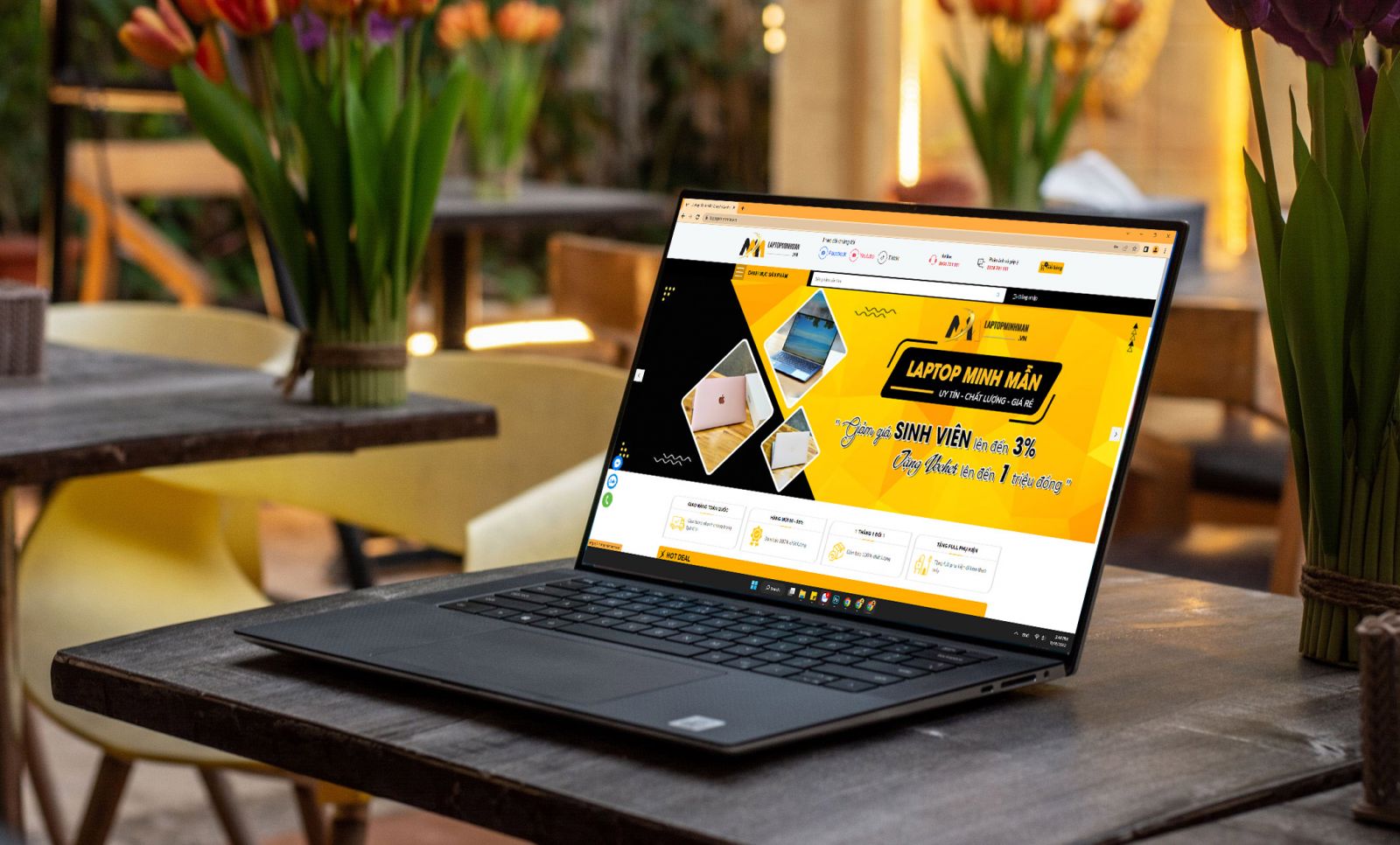 Dell XPS 15 9500 I7 10750H/ 16GB/ SSD 512GB/ Full HD GTX 1650TI 4GB/ Laptop Chuyên Đồ Họa/ Giá rẻ