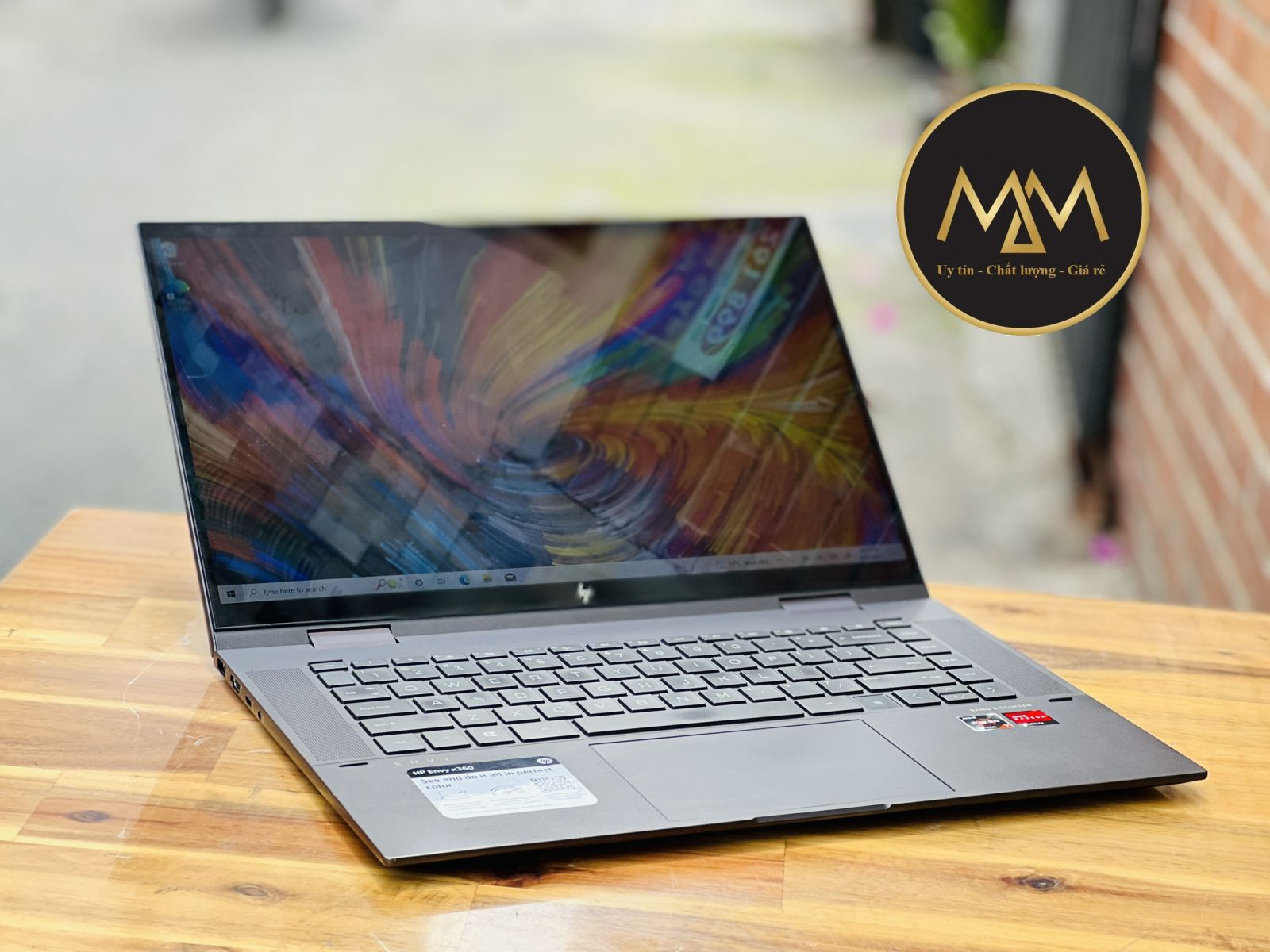 HP Envy X360 Convertible 15m ryzen 7 5700U giá rẻ