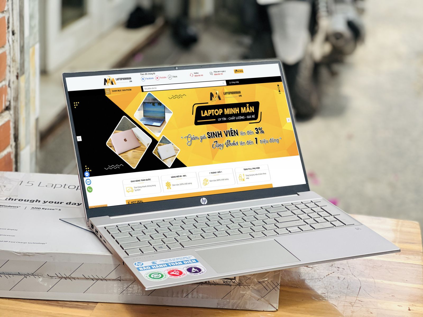 HP PAVILION 15 EG i5 1135G7 MX450 GIÁ RẺ