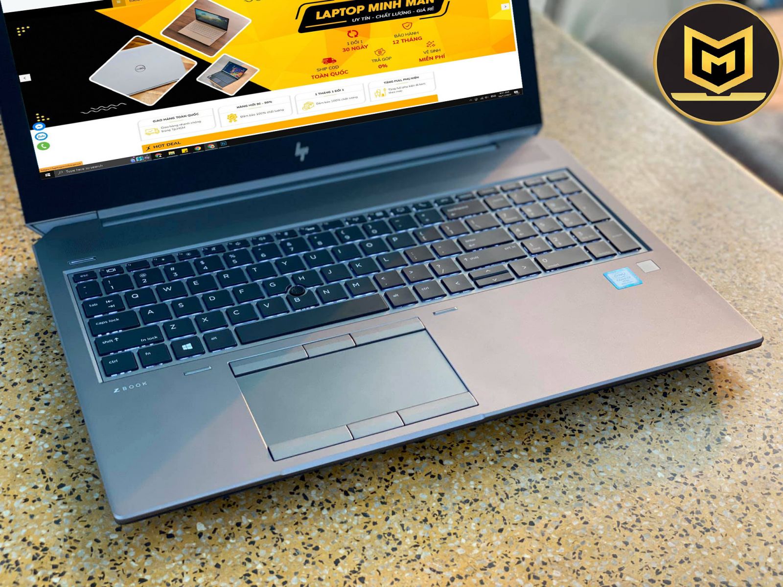 HP ZBOOK 15 G5 i7 8850H