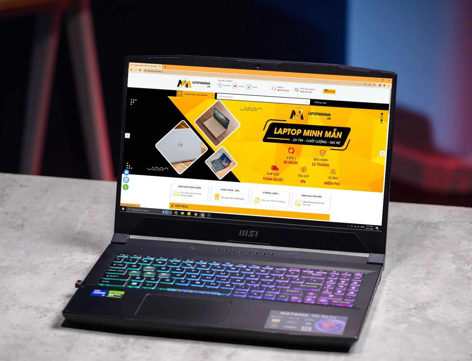 MSI KATANA 15 2023 i7 13620H - Nguồn Tinh Tế