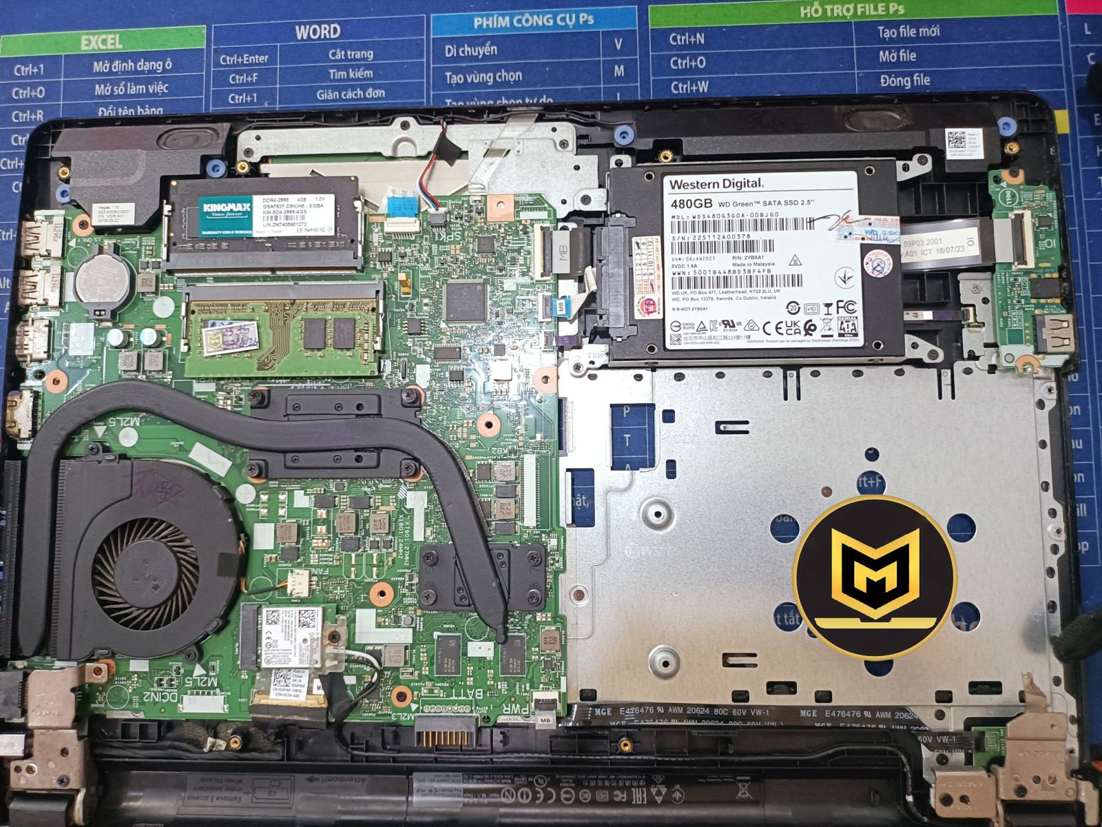 NÂNG CẤP RAM LAPTOP GIÁ RẺ QUẬN GÒ VẤP