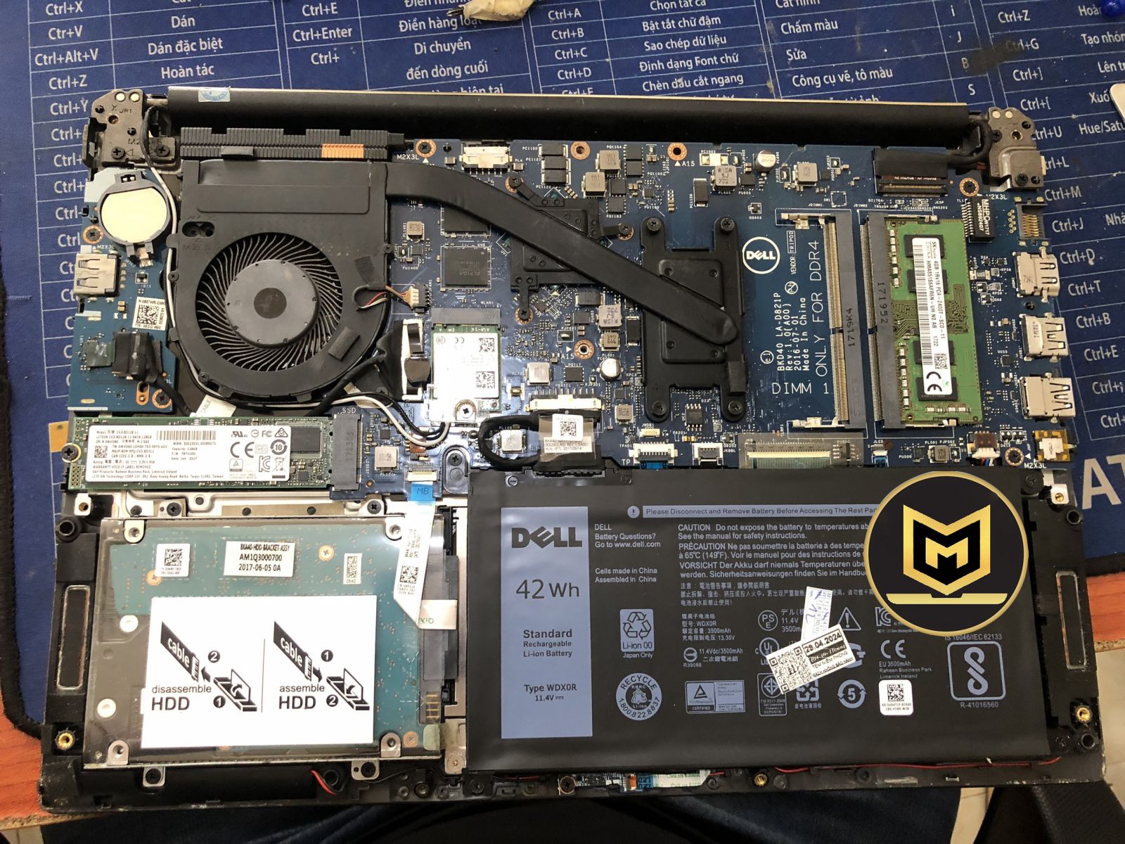 NÂNG CẤP RAM LAPTOP GIÁ RẺ QUẬN GÒ VẤP