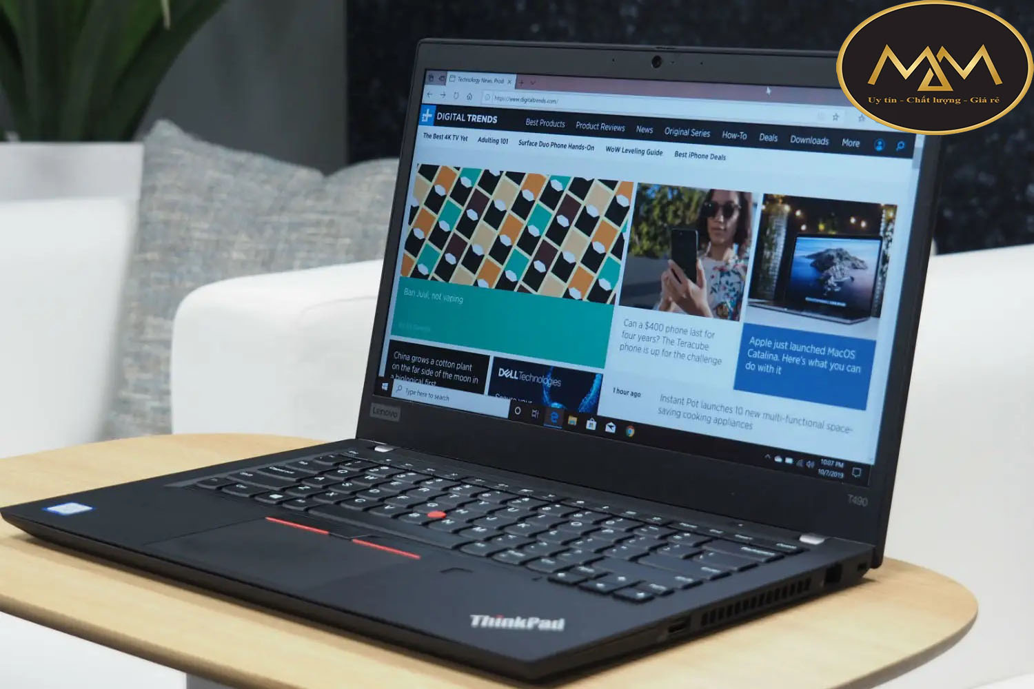 Thay màn hình laptop Lenovo giá rẻ Tân Bình