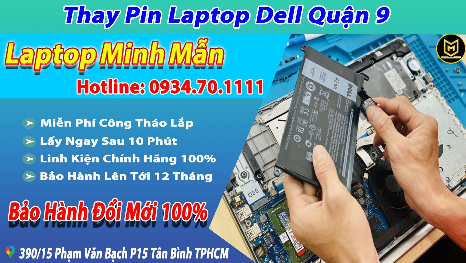 Thay-pin-laptop-Dell-quận-9