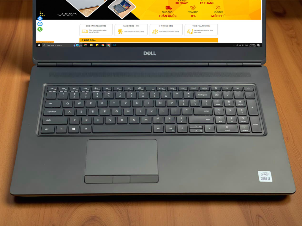 DELL PRECISION 7750 I7 10850H