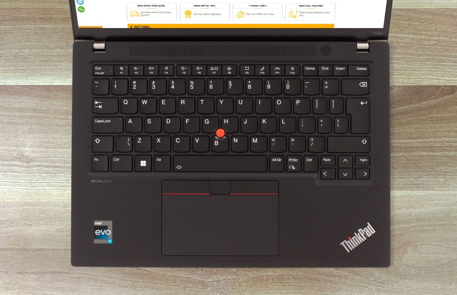 LENOVO THINKPAD T14S GEN 4 i7 1355U 2023