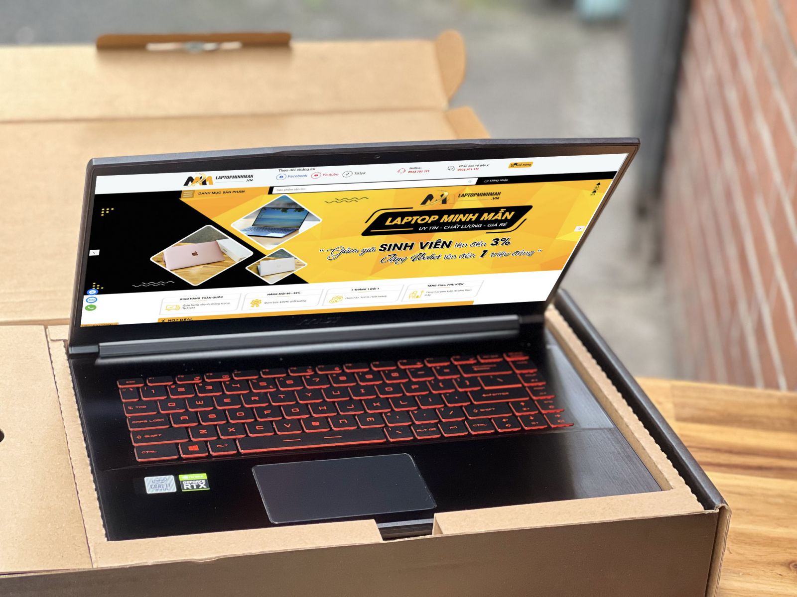 MSI GAMING GF65 THIN 10SER i7 10750H GIÁ RẺ