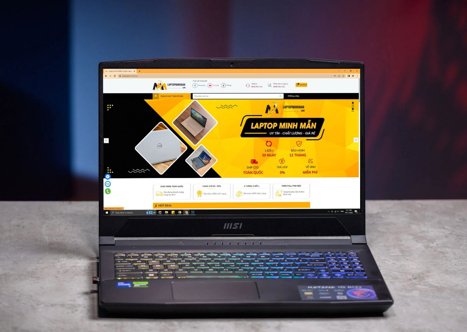MSI KATANA 15 2023 i7 13620H