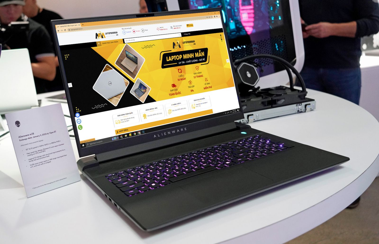 DELL ALIENWARE M18 R1 2023 I9 13900HX