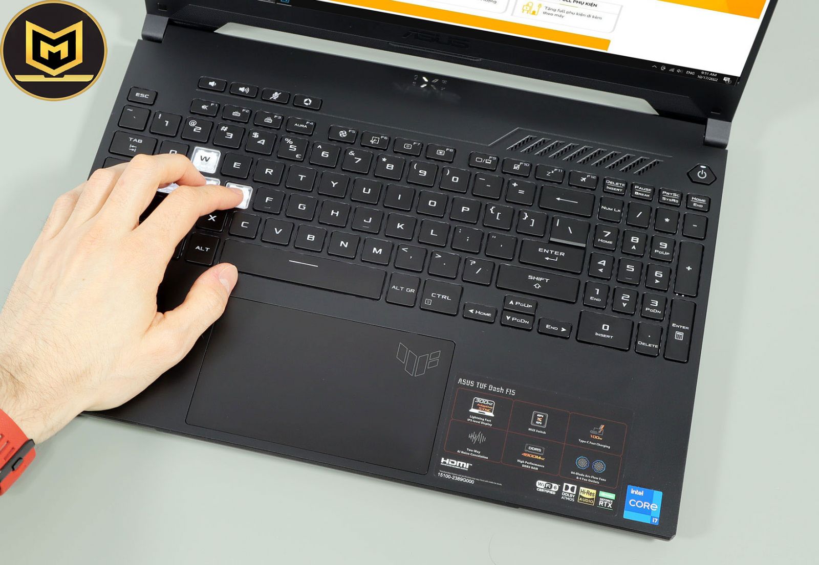 ASUS TUF GAMING FX517ZM i7 12650H