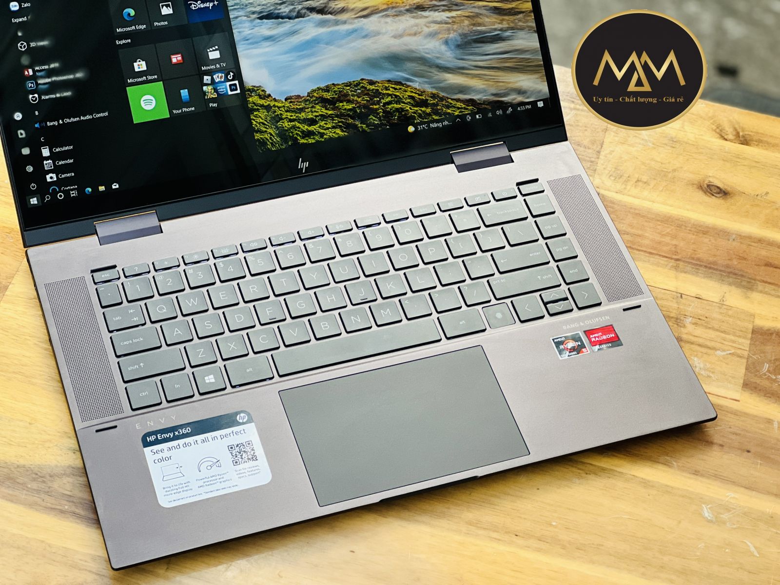 Laptop HP Envy X360 Convertible 15m Ryzen 5 5500