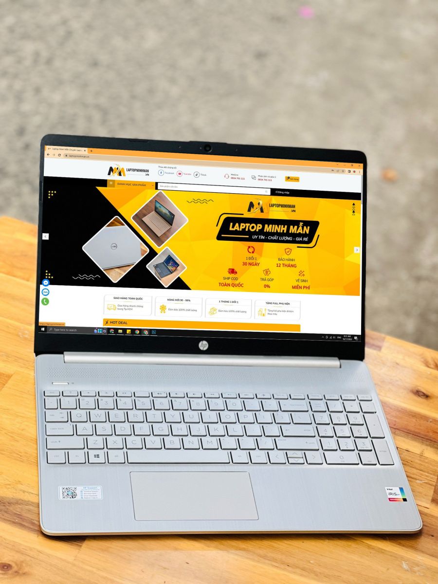 HP 15-dy2073dx I7 1165G7 giá rẻ
