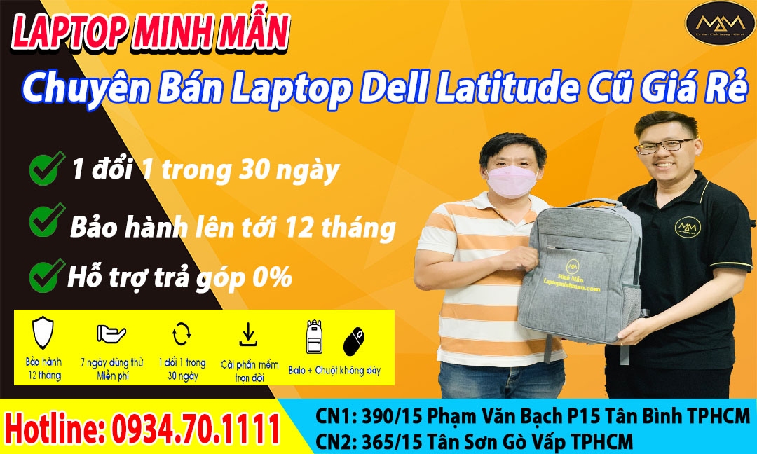 Dell Latitude Cũ Giá Rẻ Uy Tín