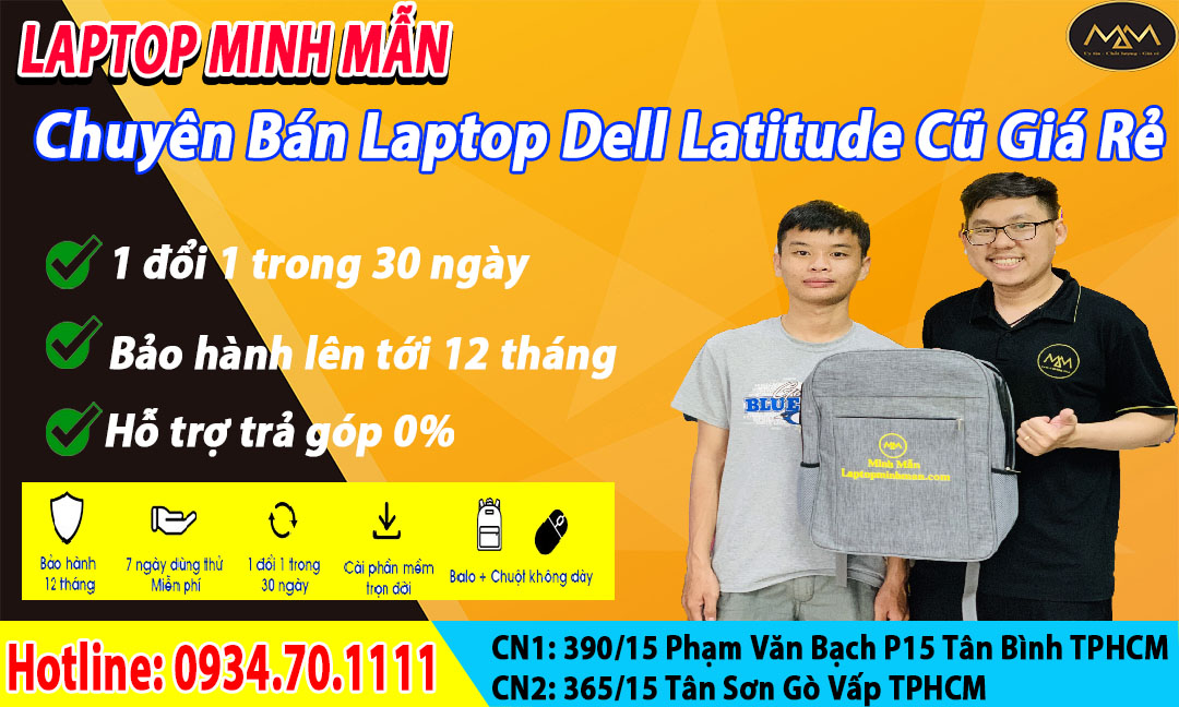 Dell Latitude Cũ Giá Rẻ Uy Tín