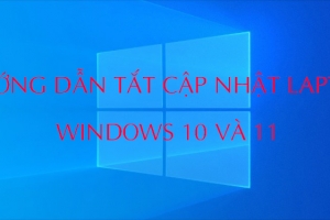 HƯỚNG DẪN TẮT CẬP NHẬT LAPTOP