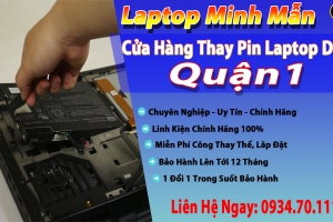 NƠI NÀO THAY PIN LAPTOP DELL GIÁ RẺ QUẬN 1 CHÍNH HÃNG UY TÍN